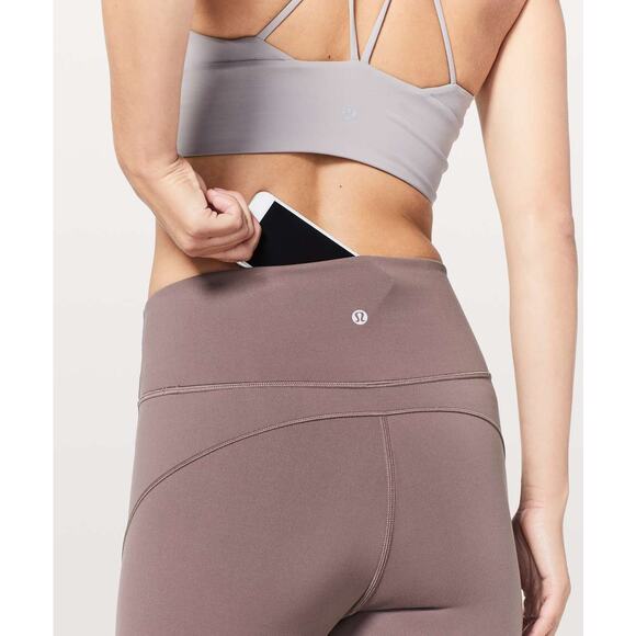 Lululemon In Movement 7/8 Tight *Everlux 25" Size 2 Purple - Picture 6 of 8